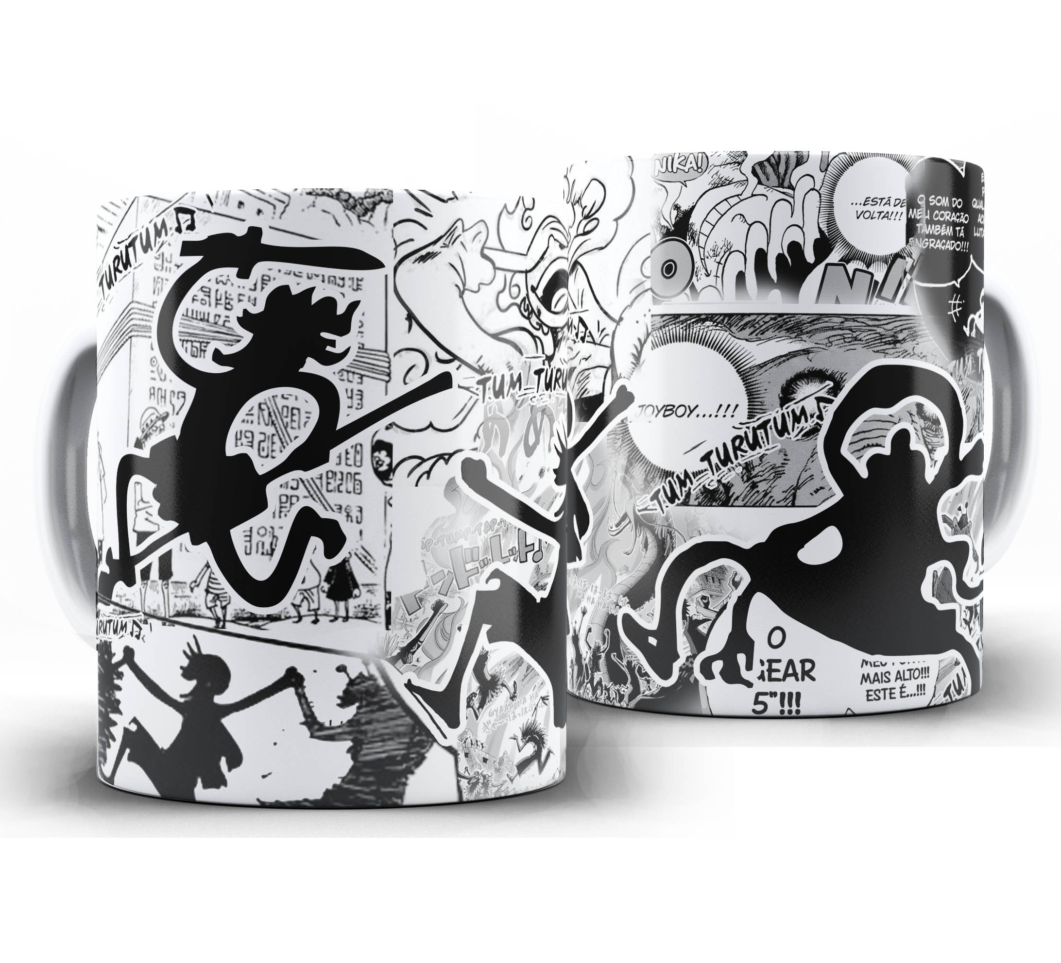 Caneca Anime Mangá - One Piece - Monkey D Luffy - Joy Boy